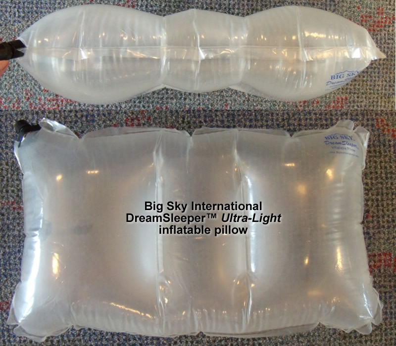 Big Sky Dreamsleeper Tm Ultralight Inflatable Pillow