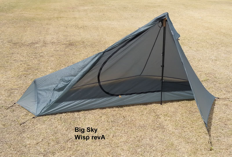 Wisp 1P trekking pole tent - Big Sky 