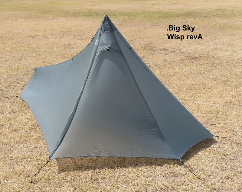 Wisp 1P trekking pole tent - Big Sky International - Lightweight 